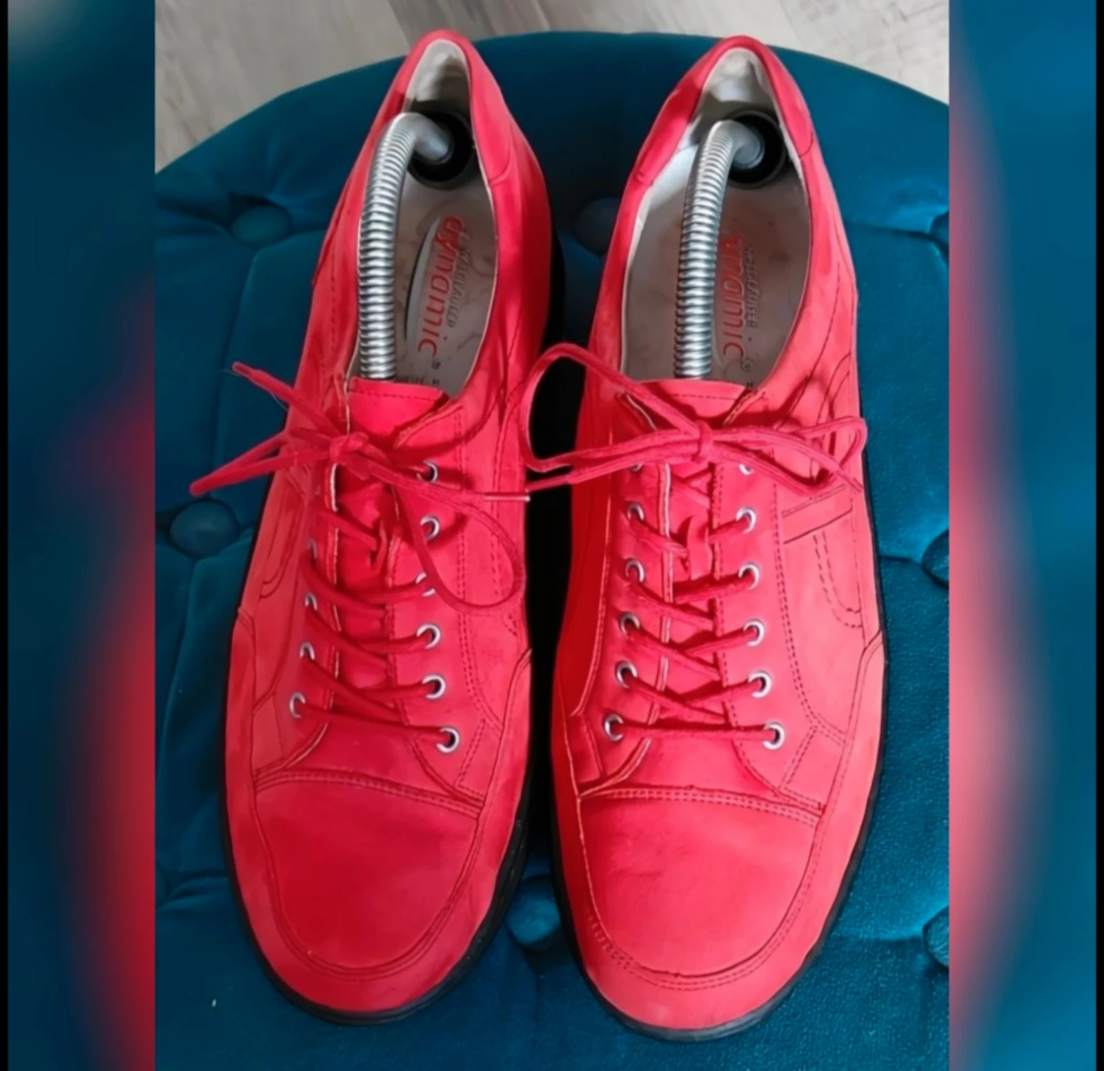 Red comfort sneakers women Waldläufer size 40.5 – photo 2